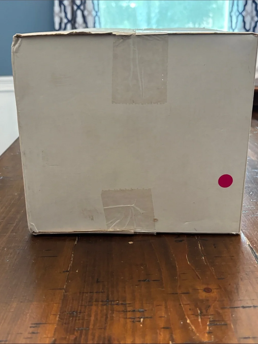 Vintage 1Lt Reversible Wall Sconce in rust iron with Frosted Glass NIB